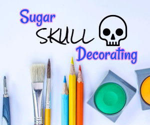 sugar skull decorating